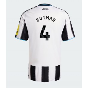 Newcastle United Sven Botman #4 Replica Home Stadium Shirt 2025-26 Short Sleeve